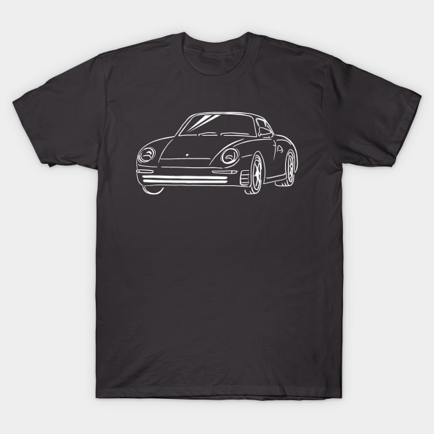 Stylish Porsche 959 T-Shirt by Aurealis